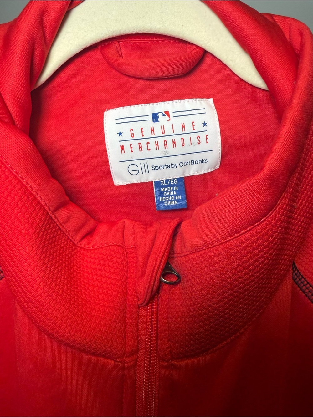 Genuine Merchandise Red St. Louis Cardinals Zip Jacket